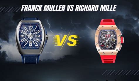 franck muller watch vs richard mille|richard mille watch price.